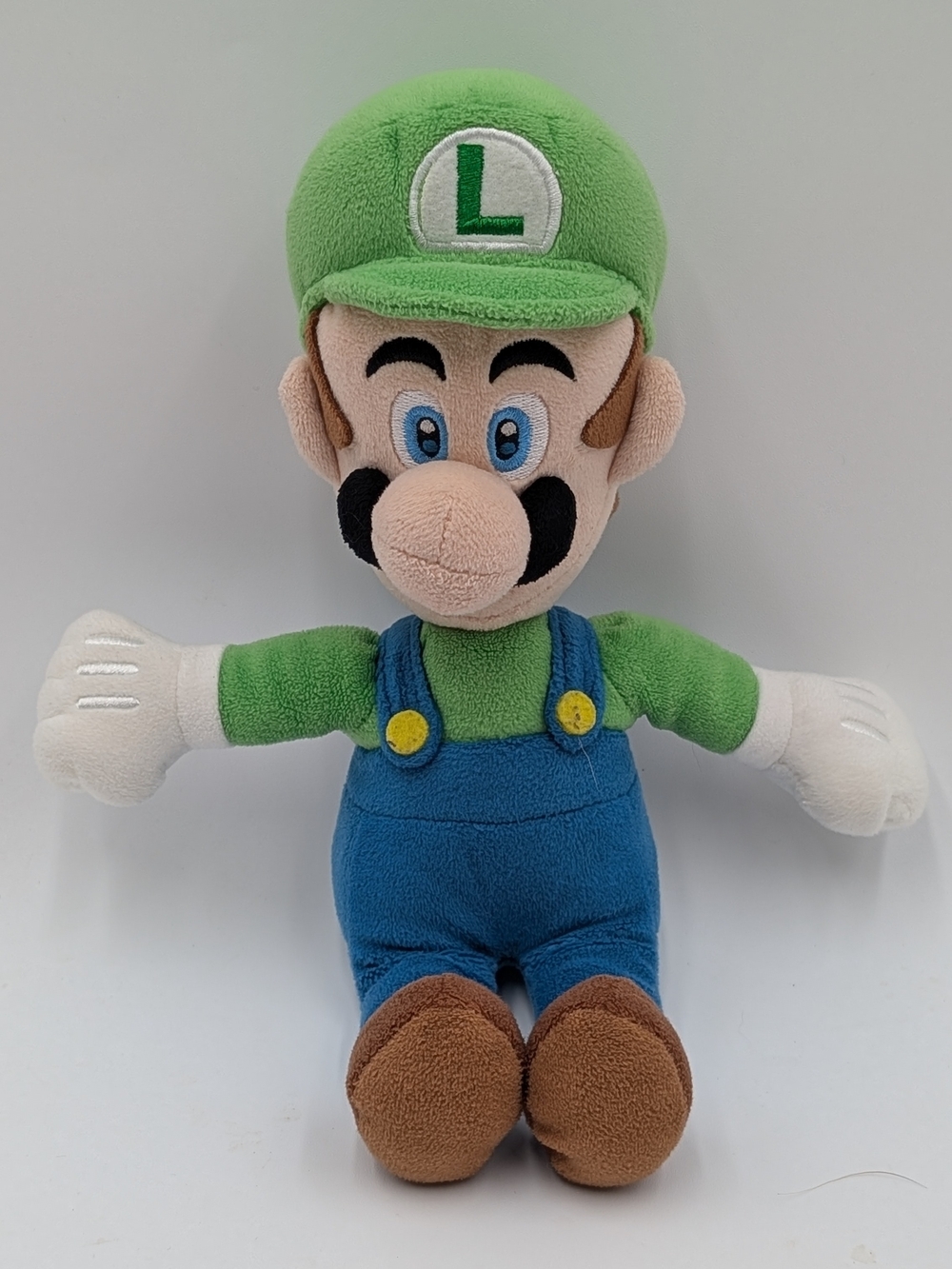 8” Nintendo Luigi Super Mario Plush Doll Stuffed Animal 2017